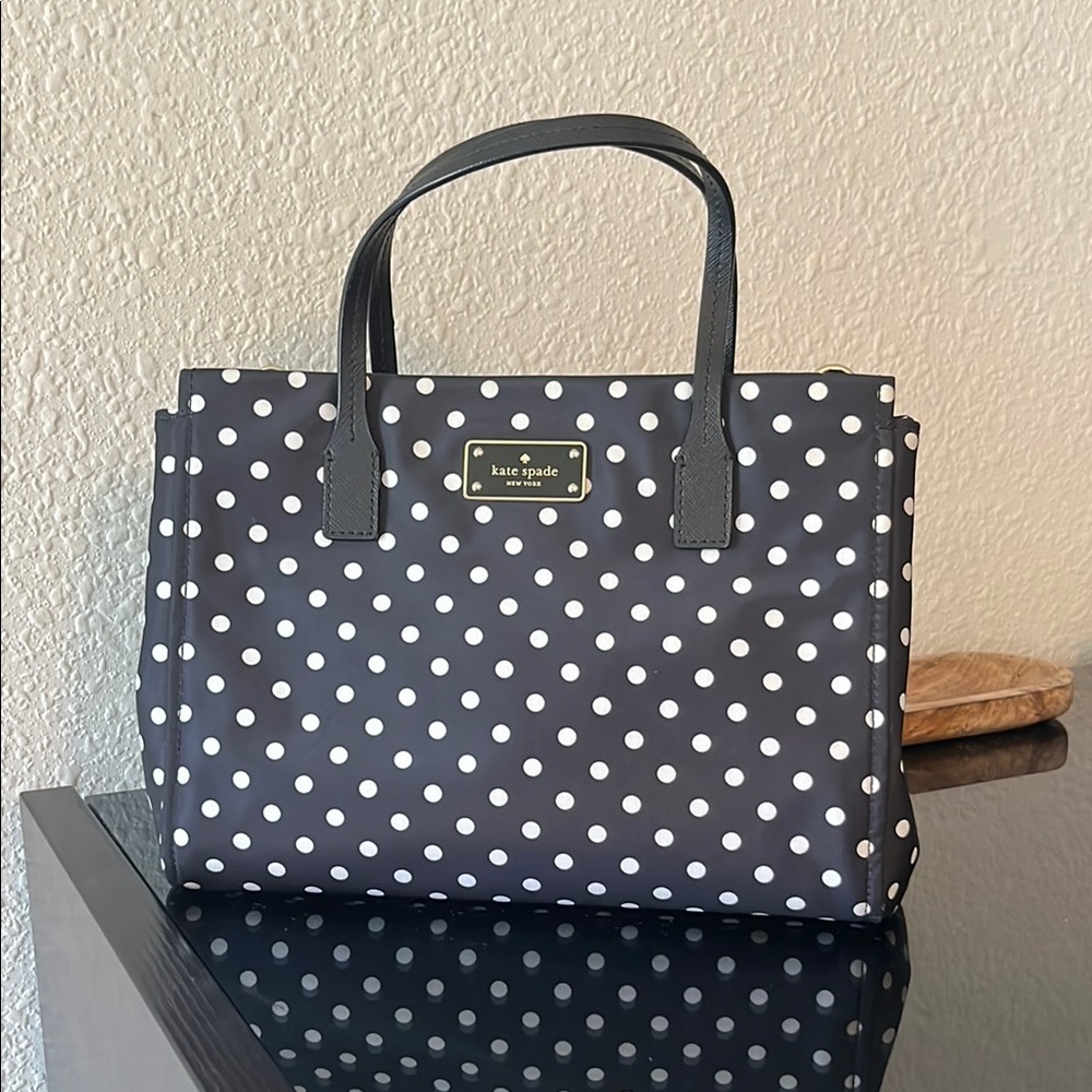 Kate Spade Black Polka Dot Women's Bag